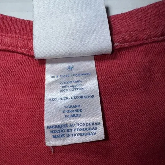 San Francisco 49ers Super Bowl Champions Shirt Sz XL ‘47 Brand Vintage Tubular - Picture 3 of 12